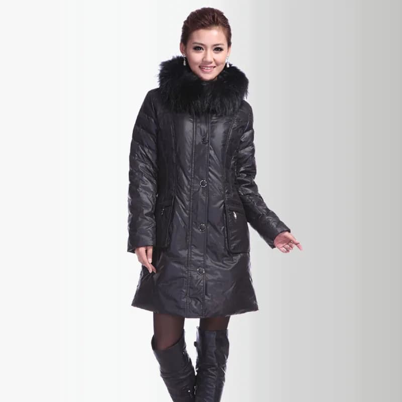 Cappotti Invernali da Donna, Giacca Imbottita, Abbigliamento Femminile, Parka in Piuma, Nuovi Capispalla, Abbigliamento Taglie Forti per Donne