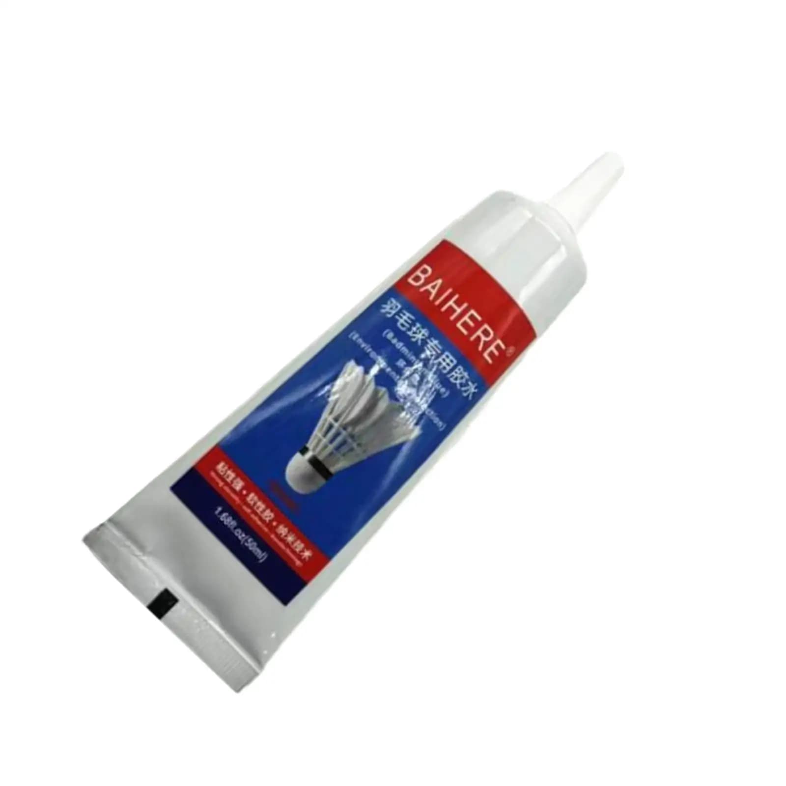 Badminton Repair Glue Filling Strong Glue Shuttlecock Birdie Glue for Table Tennis Racket Baseball Basketball Rugby Accessories