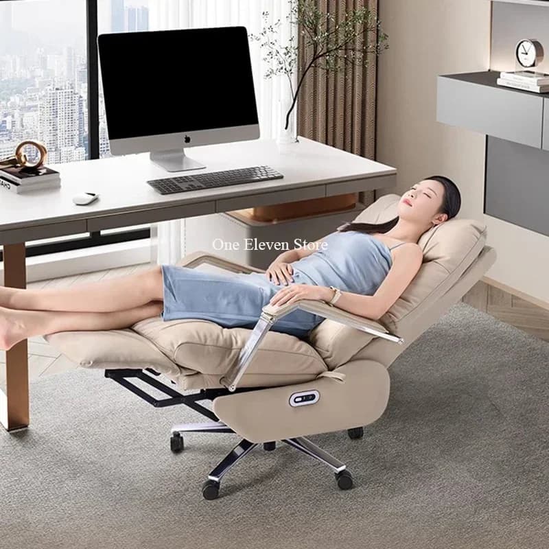 Sedia da ufficio di design da gioco Poggiagambe Poltrona individuale Camera da letto Comodi mobili per la correzione della postura Cadeira Gamer Meeting