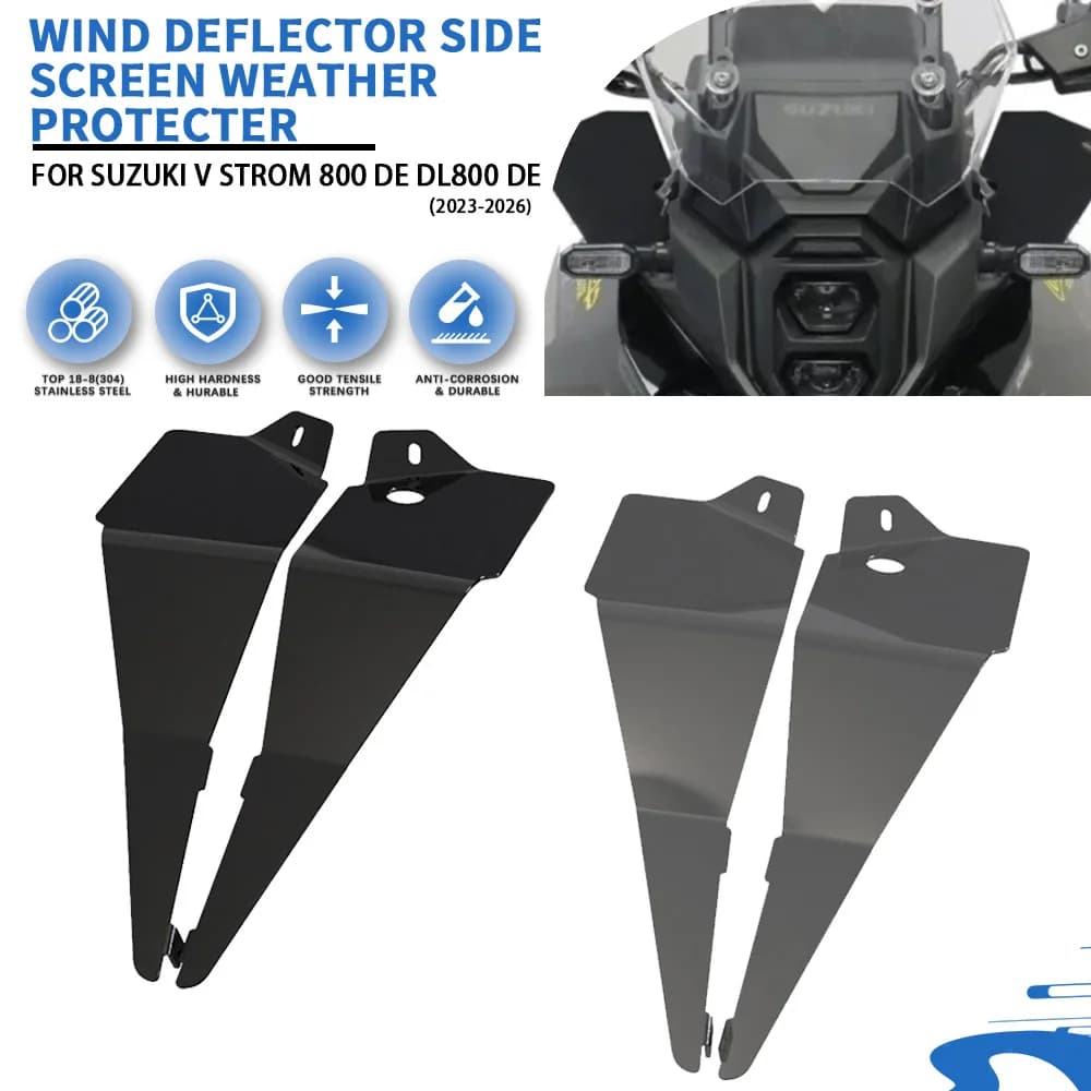 Accessori moto Per Suzuki V STROM 800 DE DL800 DE 2023 2024 2025 2026 Parabrezza Schermo Laterale Protezione Meteo