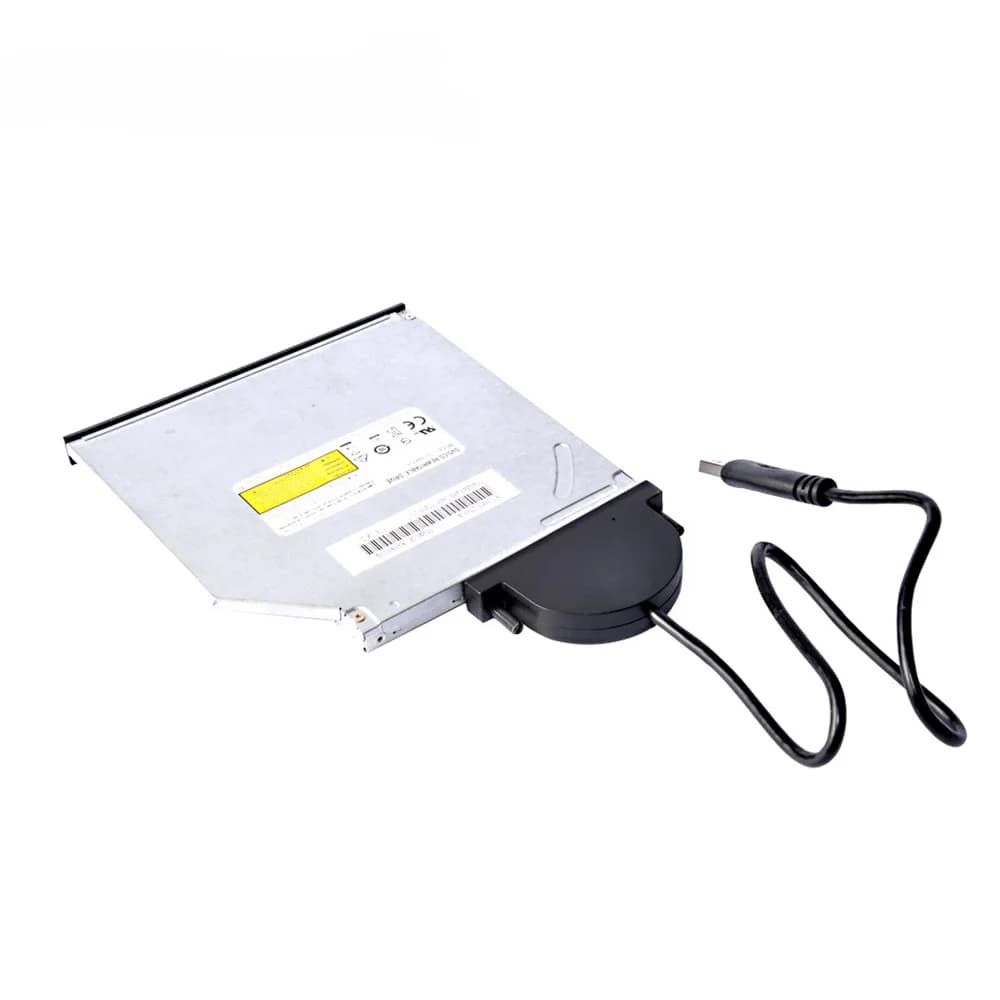 LDPCSJ USB 2.0 SATA Cable Optical Driver Adapter Cable CD/DVD-ROM Drive Cable For PC Laptop Notebook
