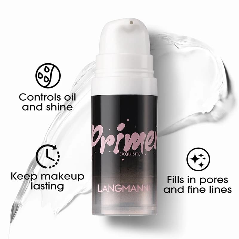 Long-lasting Invisible Pores Primer for Face Silicone Mask Corrector Oil Control Opaco Primer for Long-Term Wiping Face Makeup