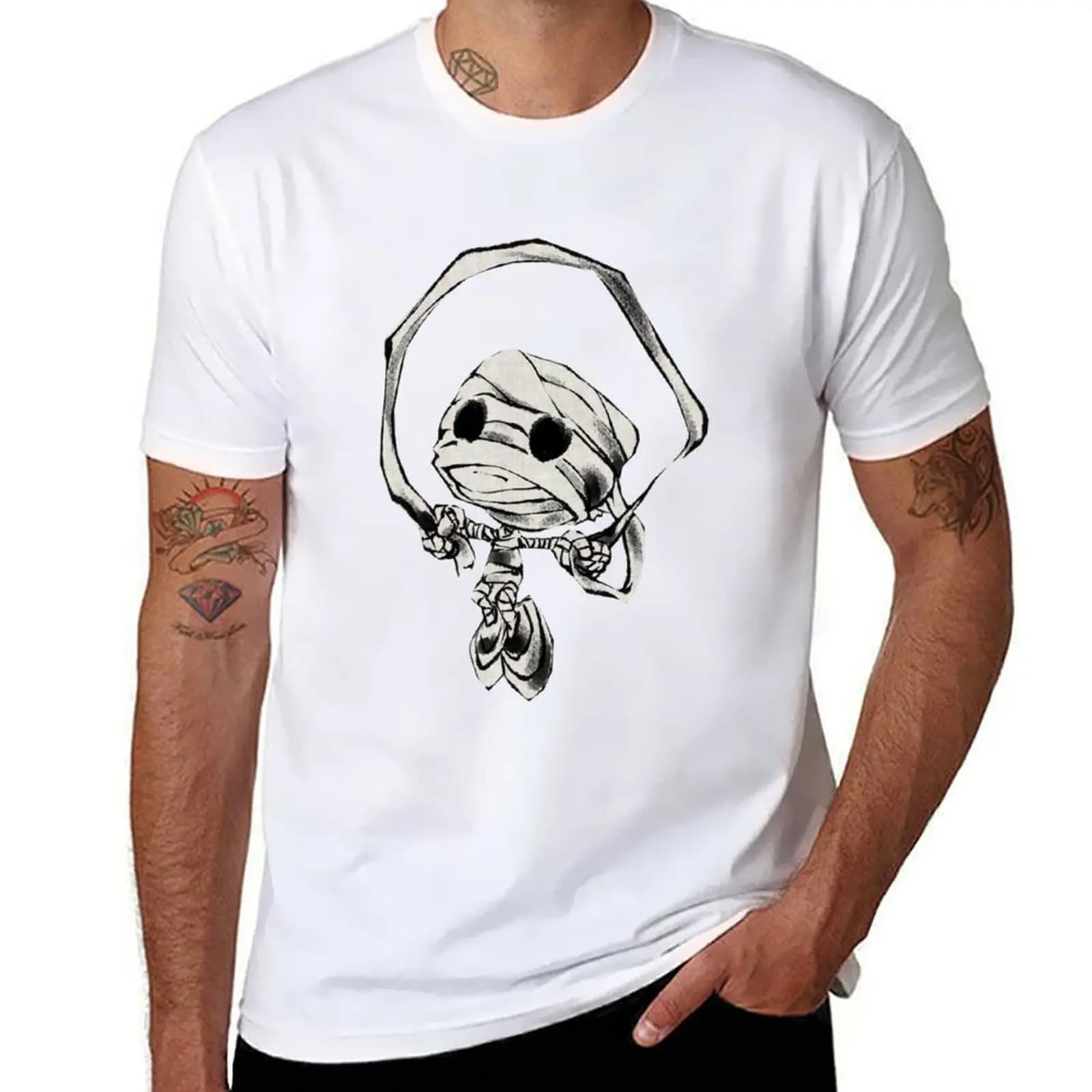 T-shirt Amumu Jump Rope, shirts with prints, men's t-shirt in cotton
