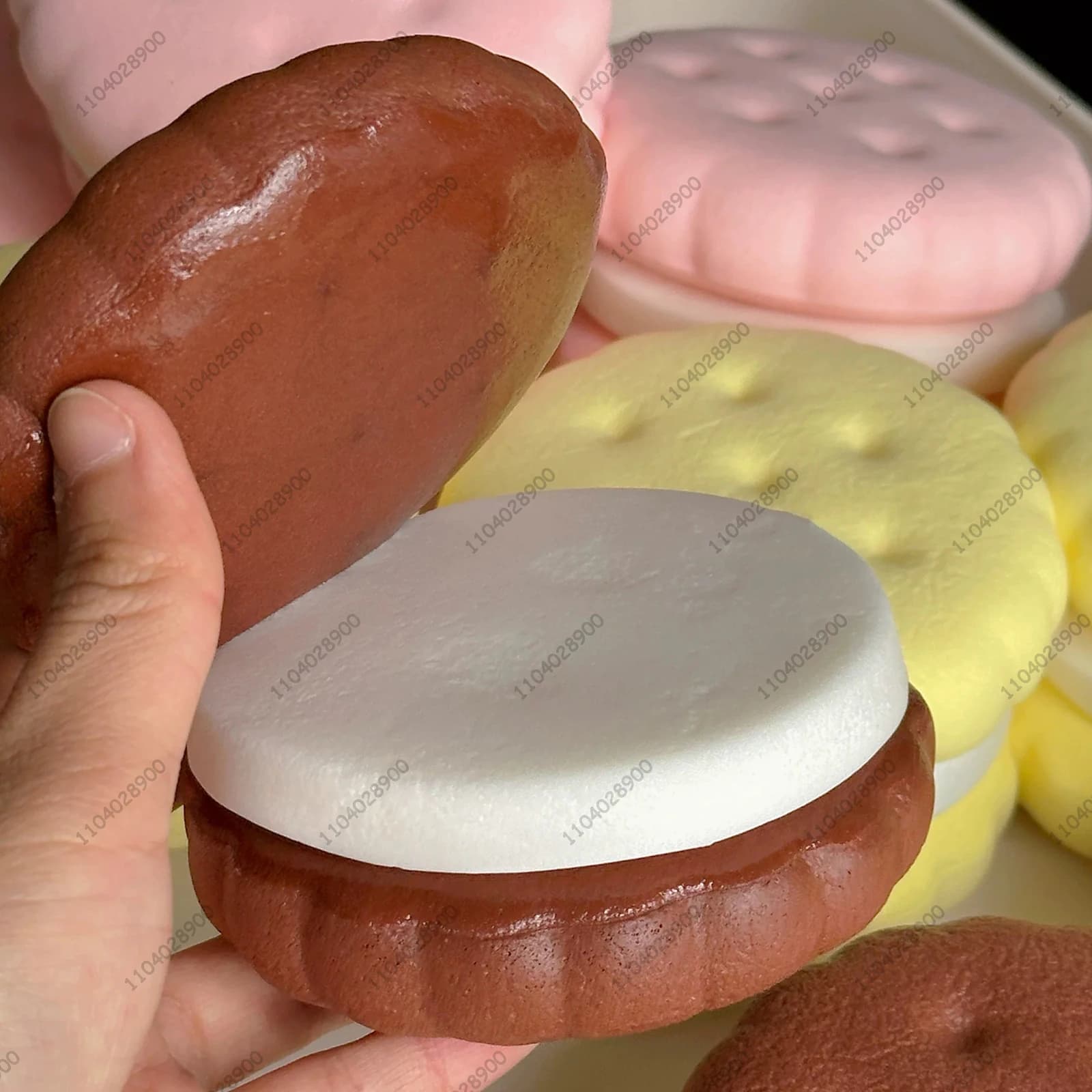 NOVITÀ! Squishy a forma di torta simulata, giocattolo antistress a lenta risalita, grande biscotto morbido, regalo per adulti e bambini