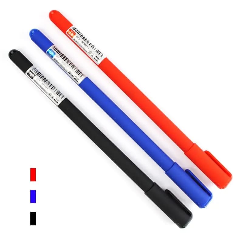 Penna gel nera Studente Esame Scrivi Strumento Scuola Forniture per ufficio Promozione Cancelleria Firma aziendale Regalo per feste per bambini