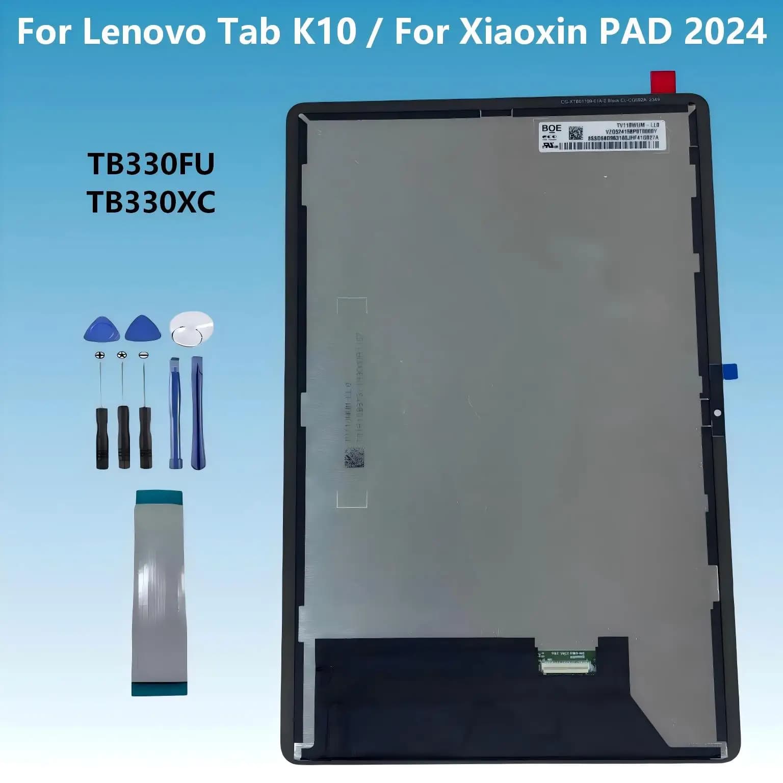 Display LCD per tablet AAA da 11 pollici per Lenovo Tab K10 TB330FU TB331FC TB330XC per Xiaoxin Pad 2024 - Gruppo touch screen