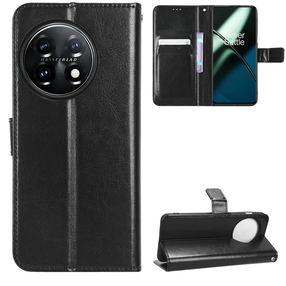 Per OnePlus 11R 5G Custodia di lusso Flip Portafoglio in pelle PU Custodia con cordino per OnePlus11R 11 R 1 + Borsa protettiva per telefono