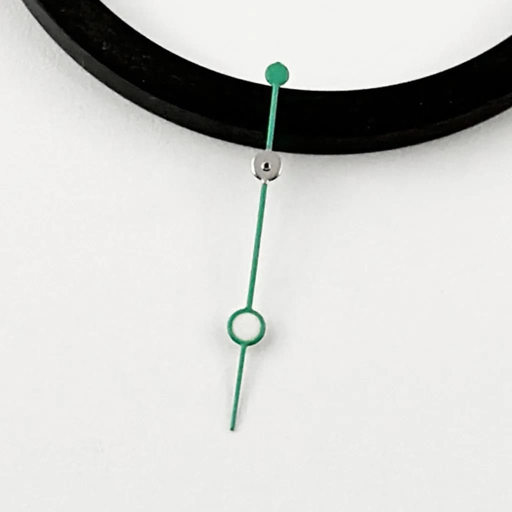 NH35 12.5MM Diving Water Ghost Second Hand Red Green Blue Watch Hands For NH35/NH36/4R/7S Movement Watches Pointers