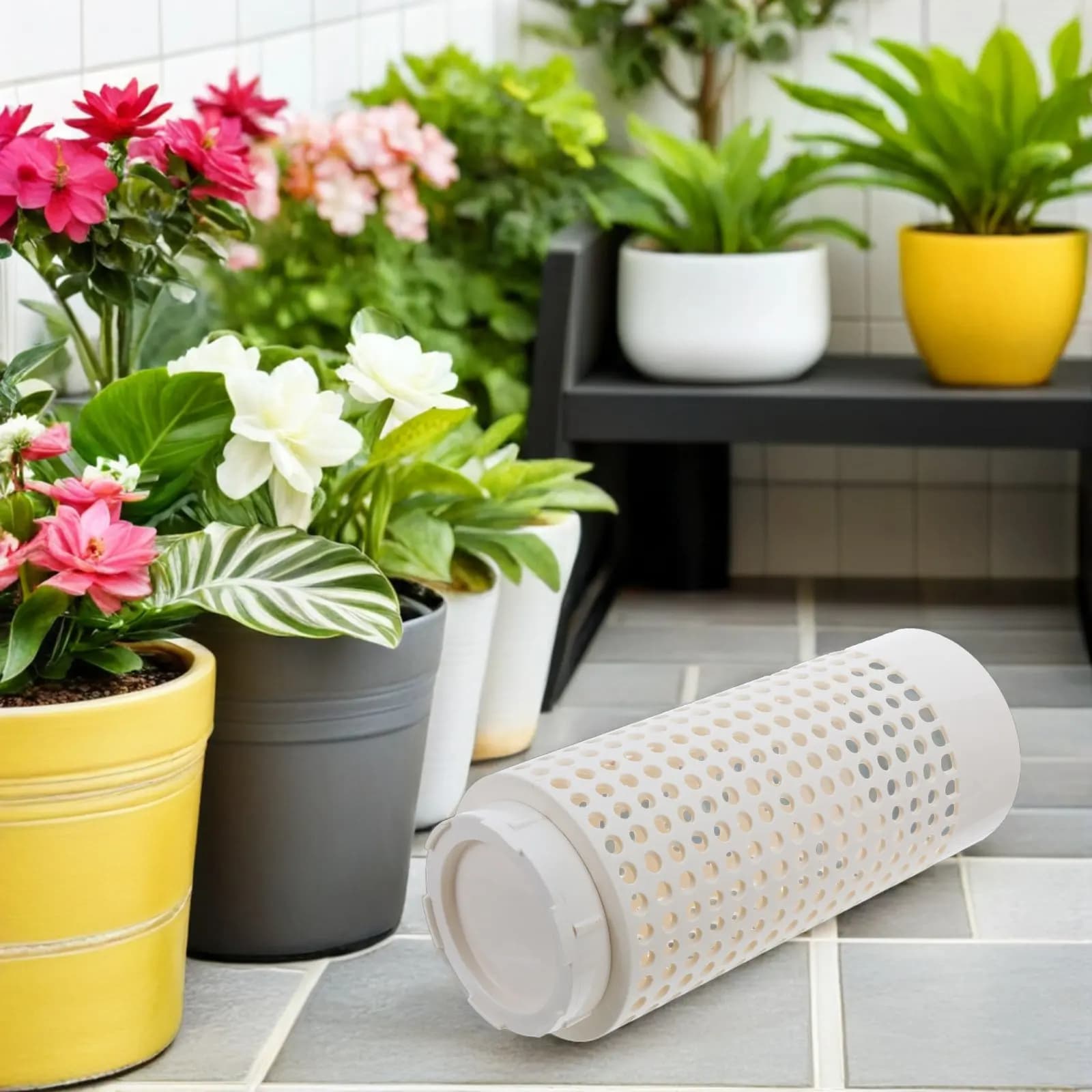 Composter per vermi da esterno interrato da 2 pezzi per il riciclo dei rifiuti di giardino e cucina, scarti di frutta e verdura, uso domestico