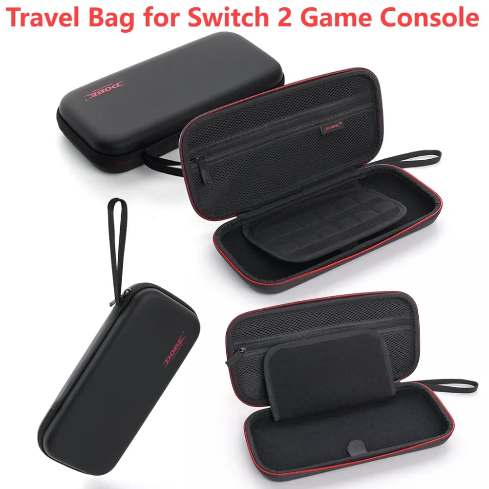 Custodia da trasporto portatile per borsa da viaggio Switch 2 Accessori NS 2 Custodia protettiva con cartucce di gioco a 8 bit Borsa a mano per riporre