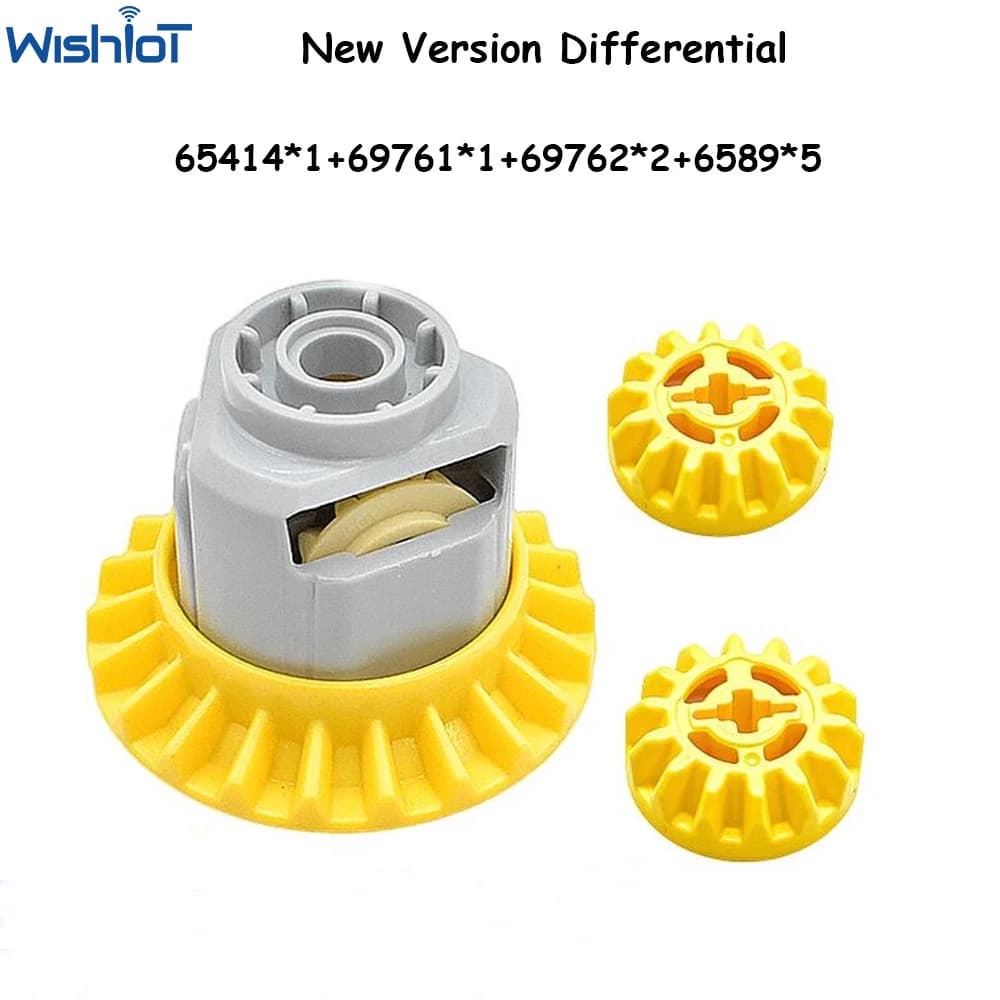 Nuovi differenziali Ingranaggi MOC Parti di modifica tecnica compatibili con i blocchi Legoeds 42143 69761 69762 65414 6589
