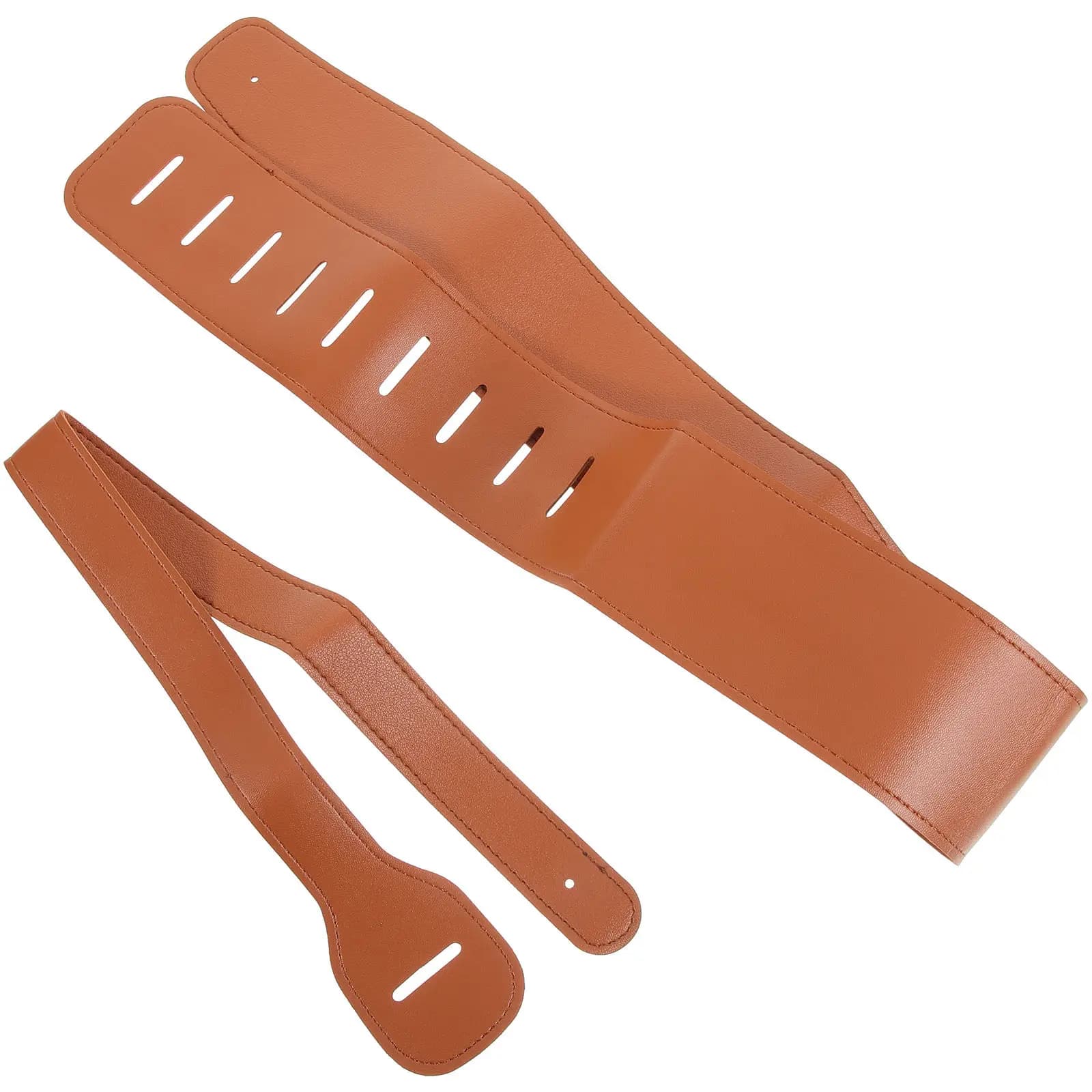 Tracolla per Chitarra Elegante e Regolabile in PU Premium per Chitarra Elettrica, Basso, Acustica, Ukulele, Distribuzione Ergonomica del Peso
