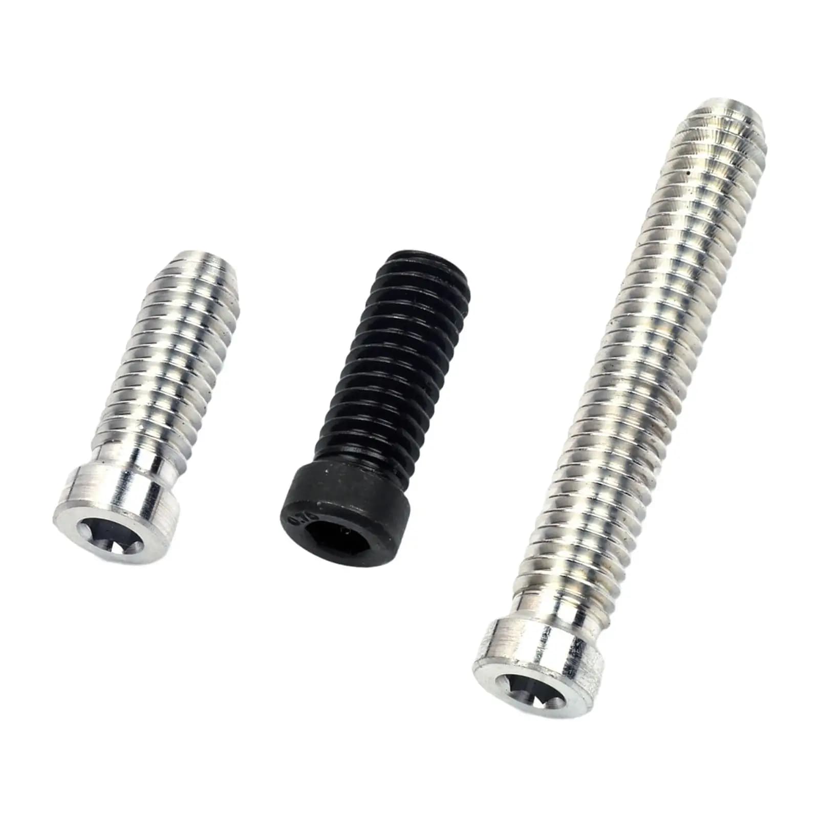 Bullone per stecca da biliardo portatile in alluminio Accessori per stecche da biliardo regolabili facili da installare Vite leggera per giochi di precisione