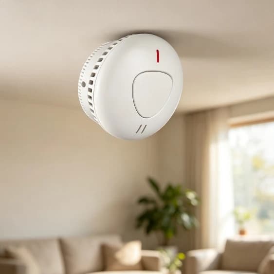 Wireless Smoke Detector, Smart Sensor Connect Mobile APP for Home Safety