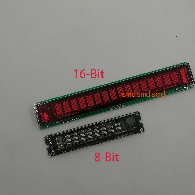 8-bit point matrix board VFD module graphical rectifier for Arduino C51 STM32 microcontroller VFD fluorescent display
