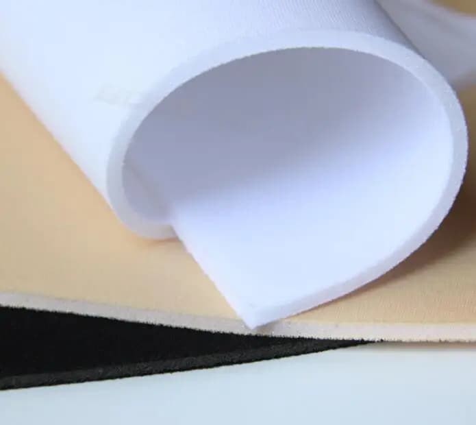 Black White Skin Sponge Composite Fabric DIY Making Underwear Breast Pad Bra Cup Riding Pad Raw Material Fabric