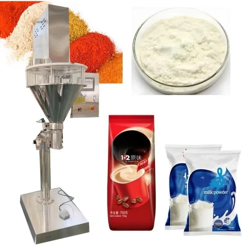 Powder Filling Machine for Seasoning Detergent Protein Powder Milk Food Bottle Packaging Equipment