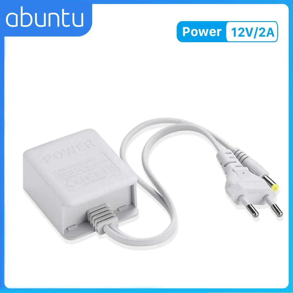 DC 12V 2A Alimentatore Per Trasformatore Telecamera WIFI AC 110V-230V a DC 12V Per PTZ WiFi Telecamera IP 12V 2A EU/US/AU/UK Spina di Alimentazione