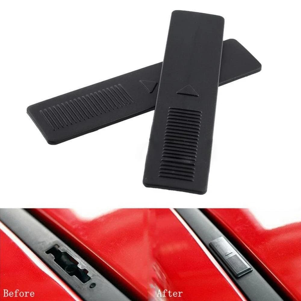 4 pz Nero Portapacchi Copertura Stampaggio Pinze Auto Sostituzione Tetto Goccia Stampaggio Trim Caps Accessori per Mazda 3 6 2 CX5 CX7 CX9
