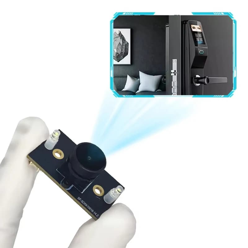 Prezzo economico 720P grandangolare 152 gradi piccolo modulo fotocamera USB messa a fuoco fissa USB 2.0 per serratura intelligente