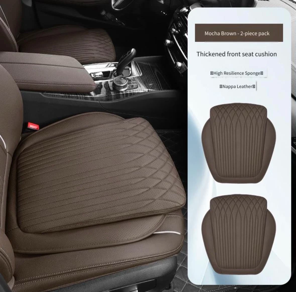 Special Offer 2026 | Complete Set of PU Leather Covers Optional, Front and Back, High Resilience Breathable Bearings for All Seasons