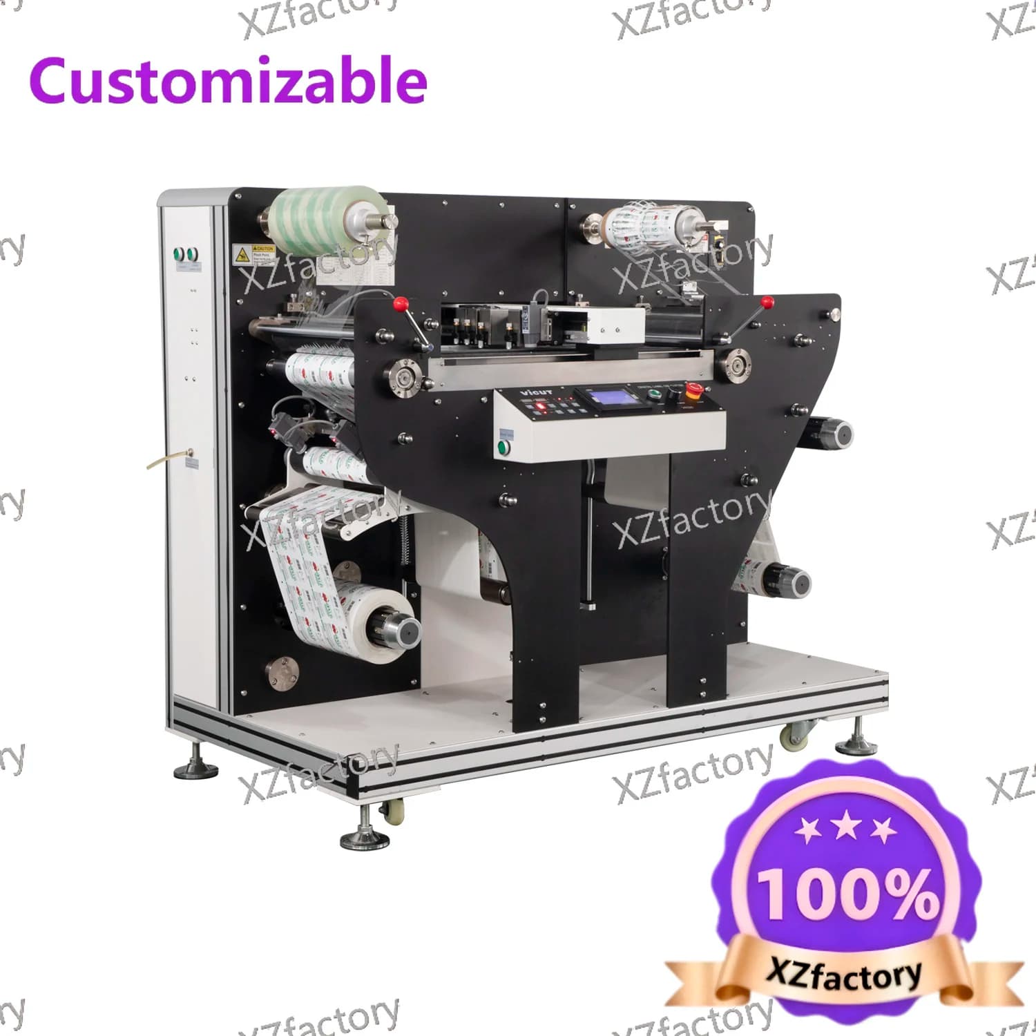 Plotter da Taglio Digitale Automatico VR320 Personalizzabile per Etichette, Vinile, Abbigliamento, T-shirt e Adesivi