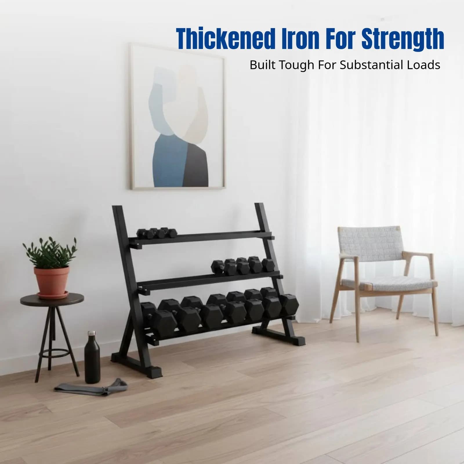 Multifunctional Gym Organizer, Multifunctional Gym Organizer, Library Support, Pesi Disc Organizer, Home or Commercial Use Space