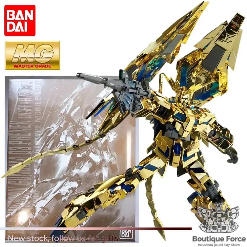 BANDAI PB Limited MG 1/100 RX-0 UNICORN GUNDAM O3 PHENEX NARRATIVE Ver. Action Figure Anime da Assemblare Modellino Giocattolo