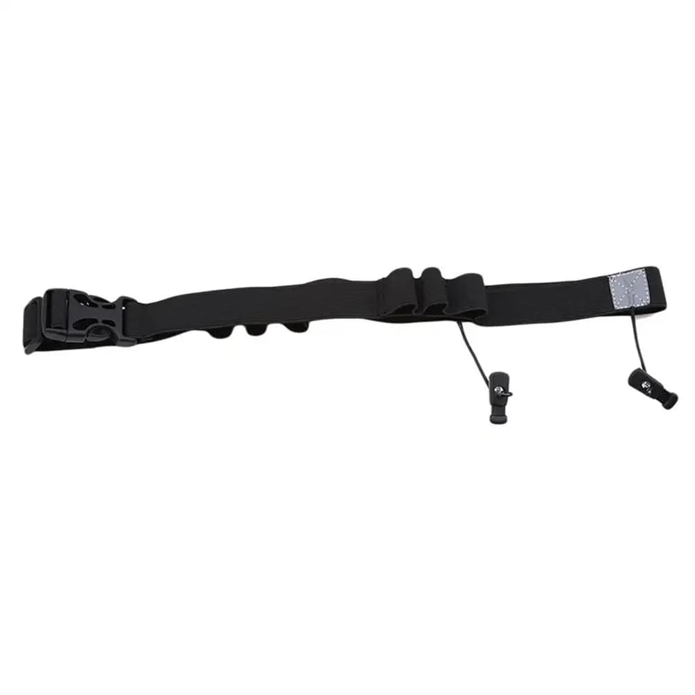 Gel Holder Marathon Race Number Belt Reflective Tape Waist Pack Running Number Belt Adjustable Cloth Belt Triathlon Waist Belt
