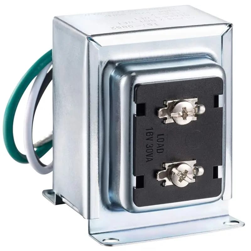 ~Ultimo modello di trasformatore per campanello domestico 16V 30VA – Facile da installare, compatibile con videocitofono cablato Ring