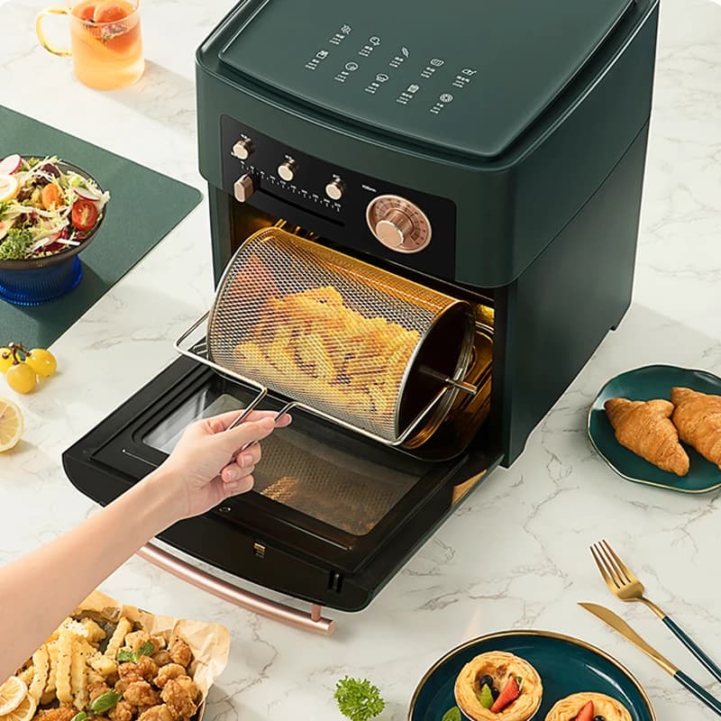 New Arrival 15L Smart Air Fryer for Healthy Cooking 220V/230V/240V Overheat Protection Oven for Home Kitchen Use