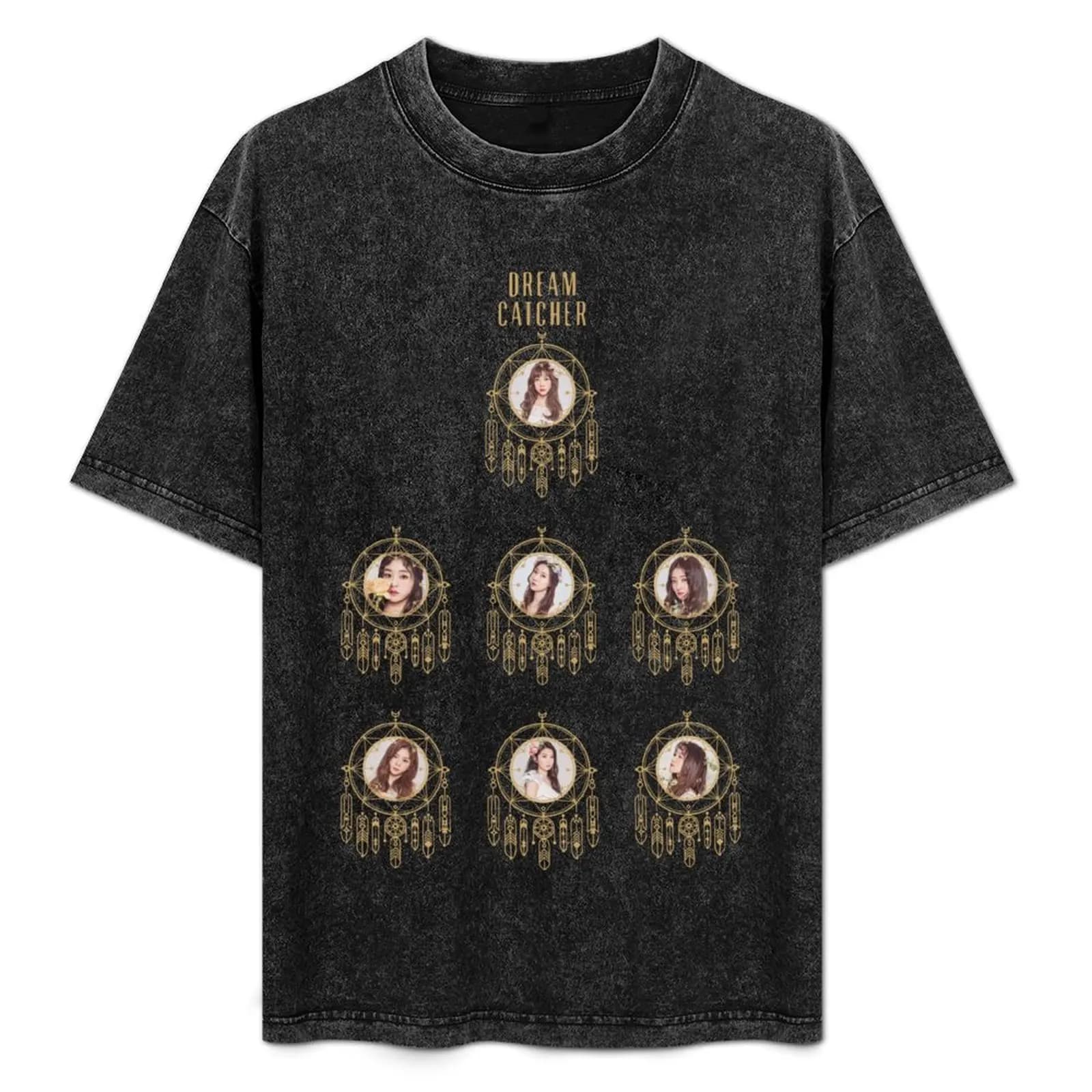 dreamcatcher group T-Shirt Casual Trendy Streetwear Tee Shirt