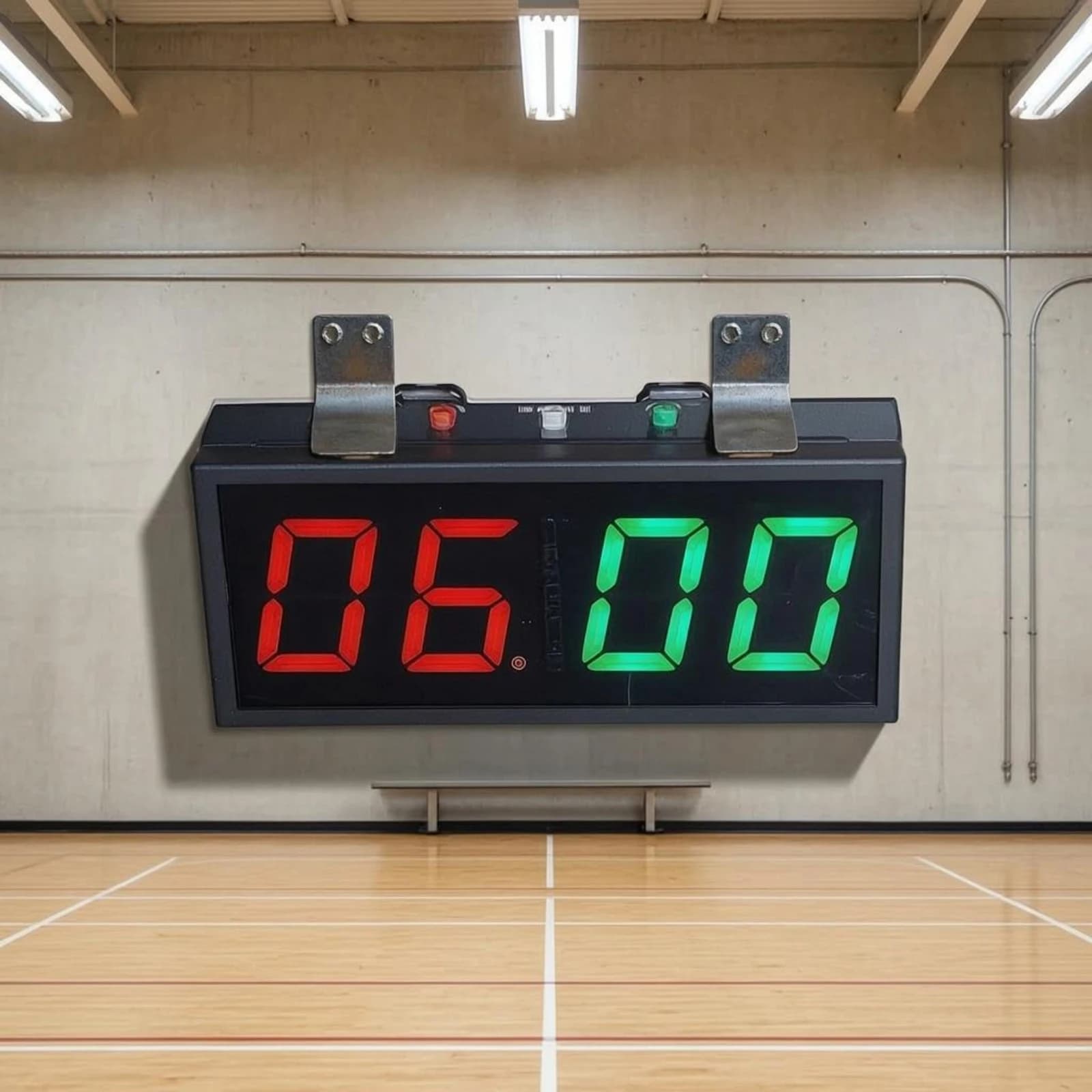 Electronic Score Indicator Wireless Control LED Scoreboard Electronic Score Keeper Large Numerals Sports Equipment Bright Digits