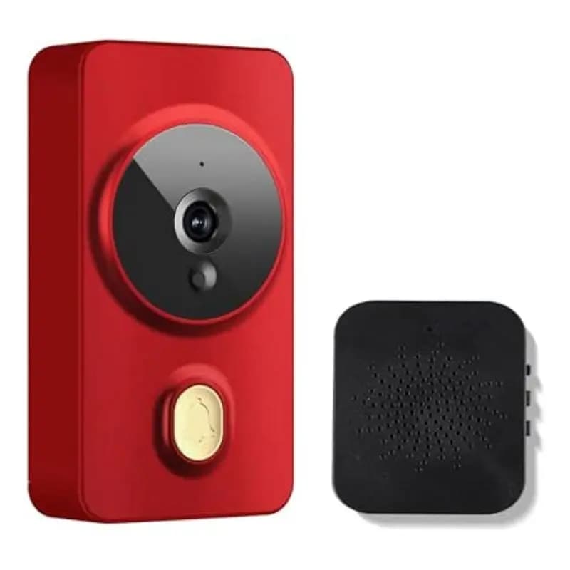 ABJN-Smart Campanello Video Wireless Intelligente, Campanello Video Wireless Remoto Intelligente, con Funzioni di Chiamata, Video, Foto e Registrazione Video