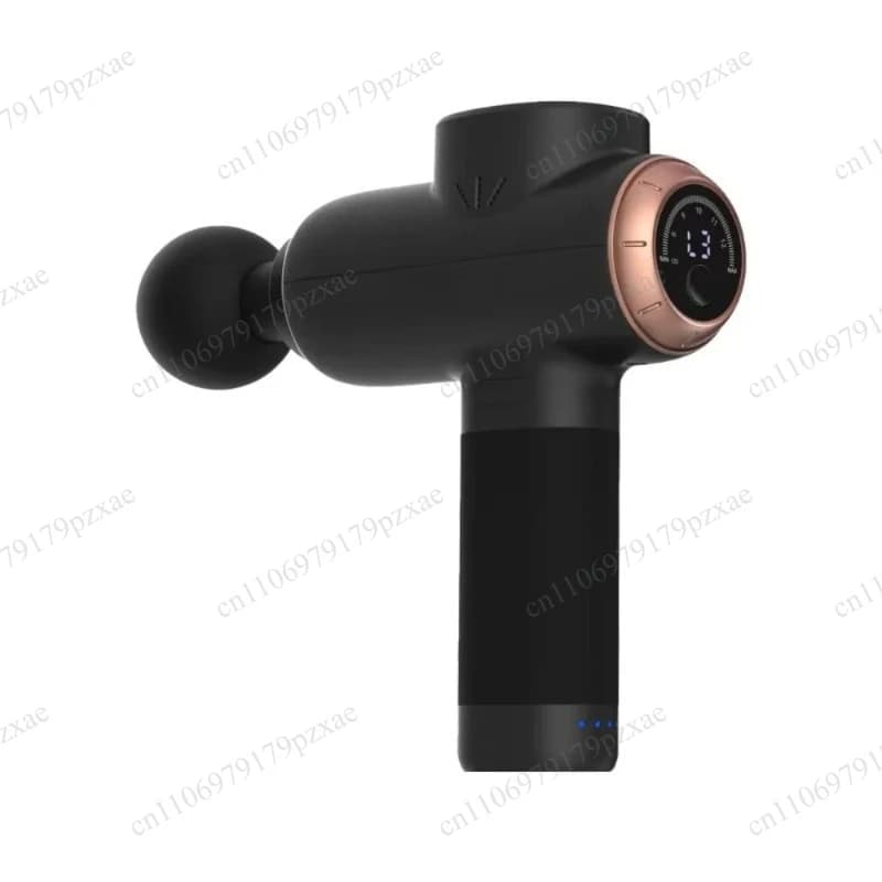 Budget Portable 6-Head Heated Massage Gun, Brushless Motor Handheld Deep Tissue Fascia Massager for Full Body Muscle Relief