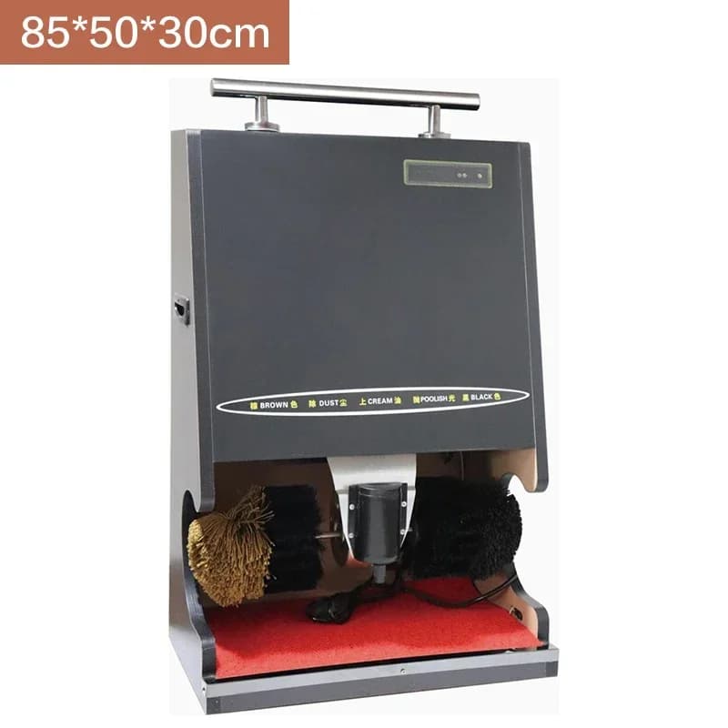 Spazzolatrice automatica per scarpe 220V per lobby dell'hotel con sensore, strumento per scendere scarpe per uso domestico e commerciale AF