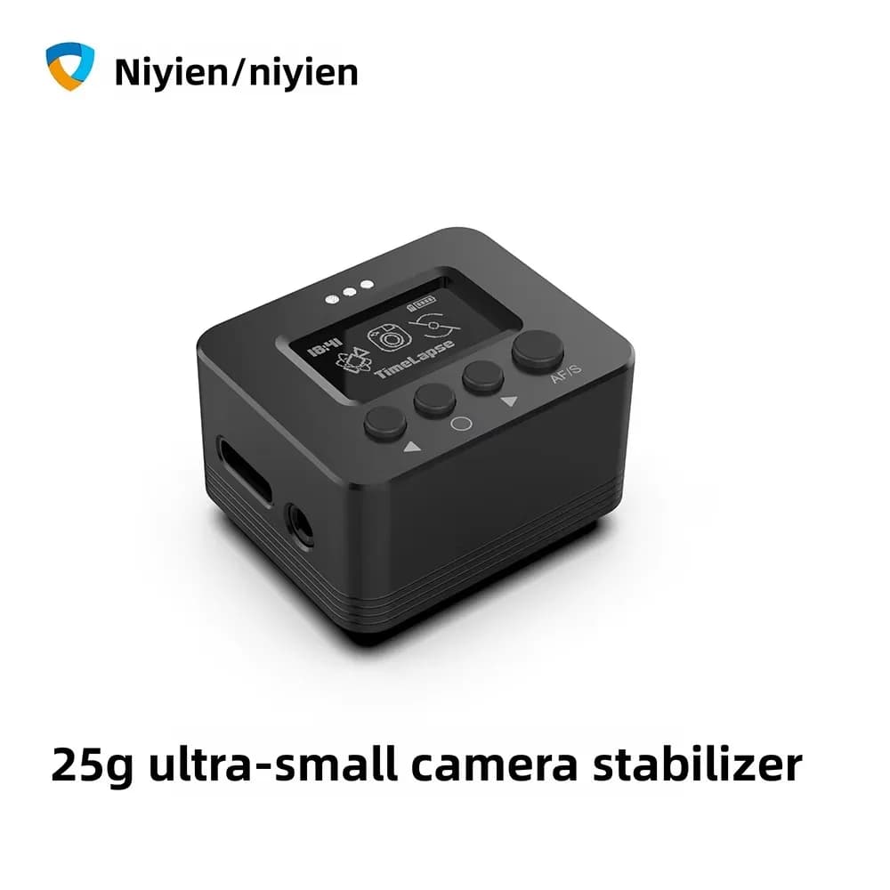 NiYien A1 Gyro Stabilizer Gyroflow Compatible Ultra Light 25g Camera Motion Data for Video Stabilization Vlog Action