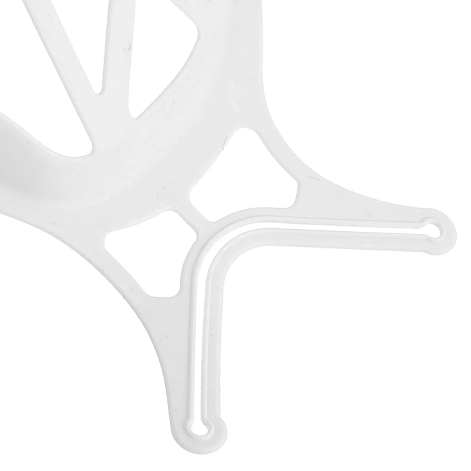 10 staffe interne per maschera, struttura in plastica per il viso, per una respirazione confortevole, flusso d'aria liscio, salvaspazio per il respiro