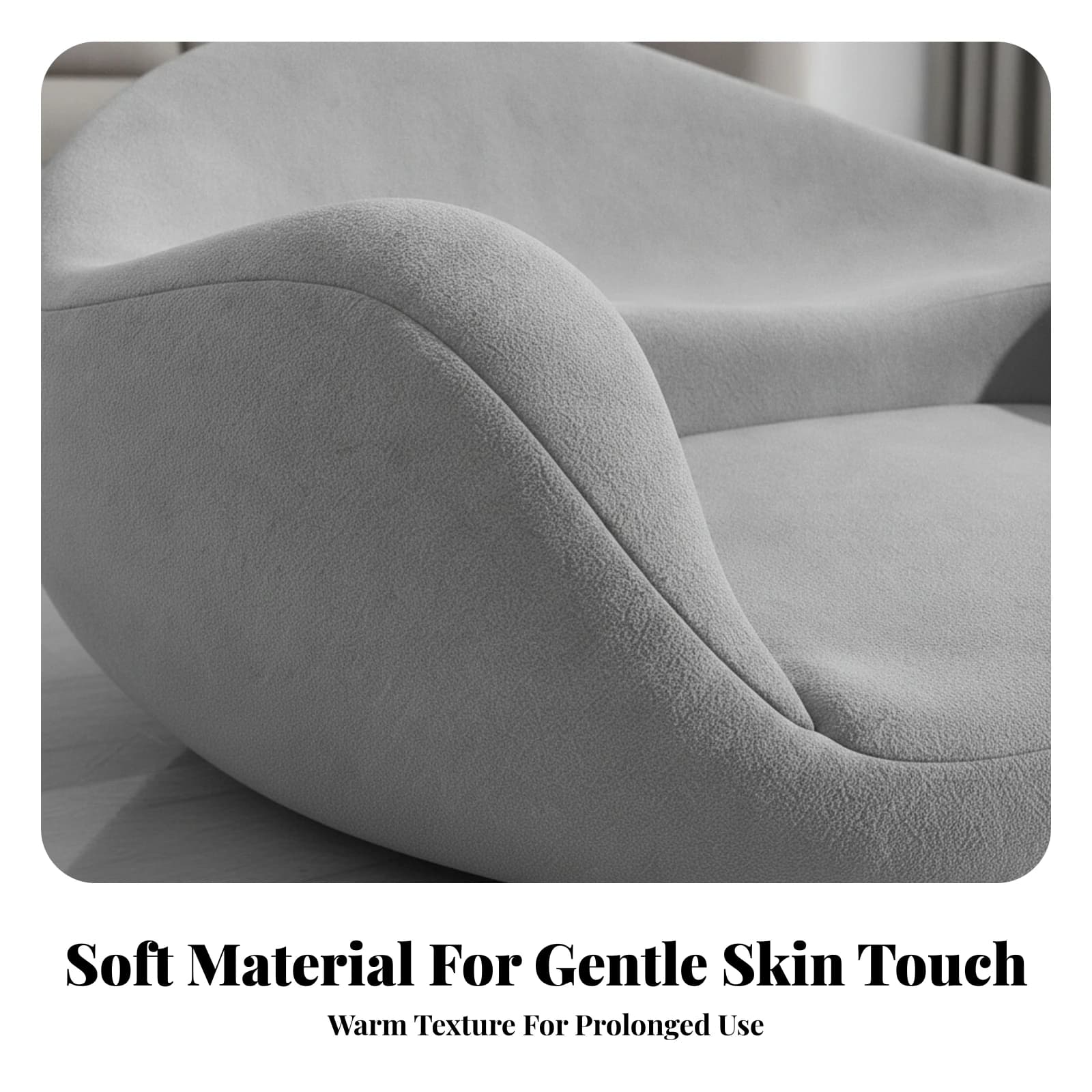 Curved Meditation Cushion Contoured Meditation Cushion Soft Material for Kneeling