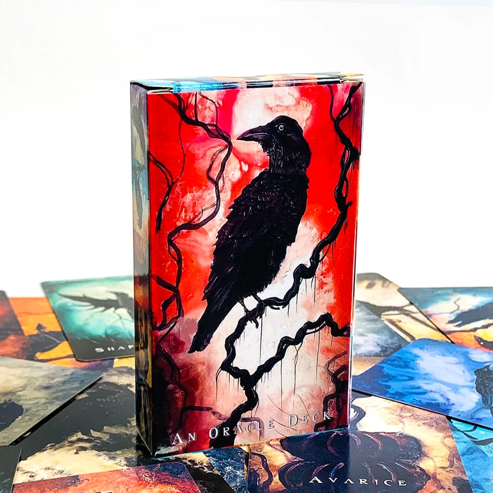 Nuovo Oracle Deck A 53 carte squisite Disegni mistici unici, cartoncino di alta qualità, perfetto per l'immersione e regali