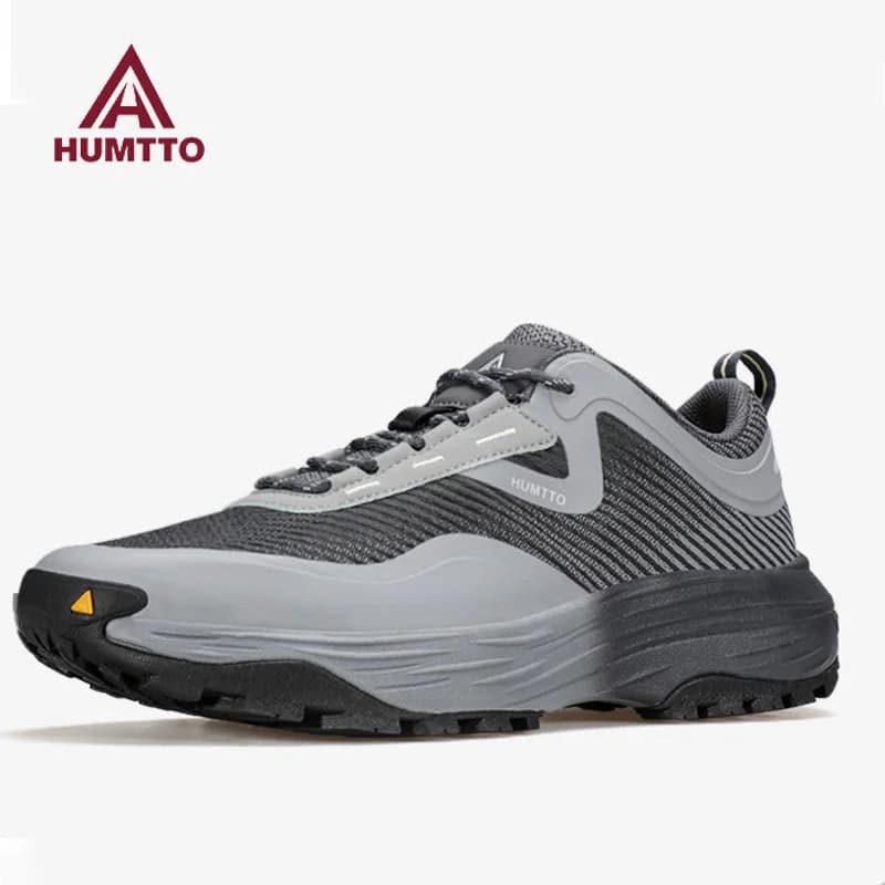 HUMTTO Scarpe da trekking per esterni da uomo sneakers antiscivolo stivaletti da trekking alla caviglia scarpe da viaggio casual fuoristrada traspiranti scarpe da corsa