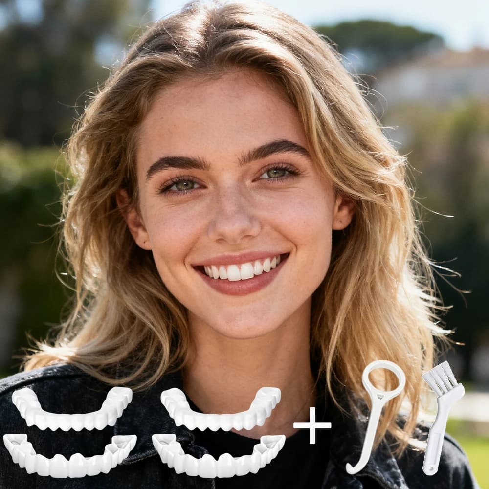 Regalo Speciale Anniversario: Faccette Dentali Riutilizzabili per Sbiancamento Istantaneo, Regalo Romantico per Coppie H2931
