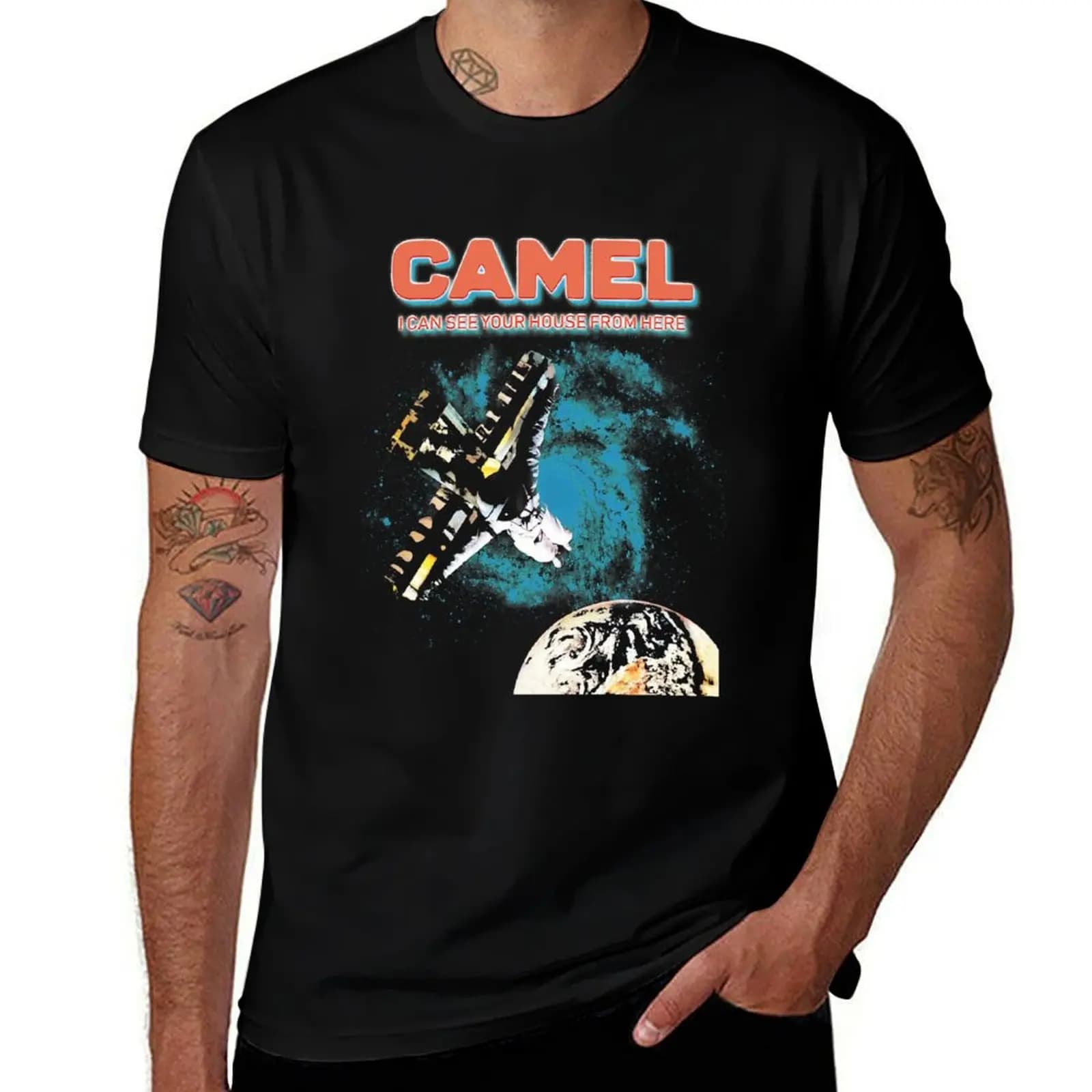 CAMEL BAND wears a shirt with cloak, odor resistant, short sleeves
