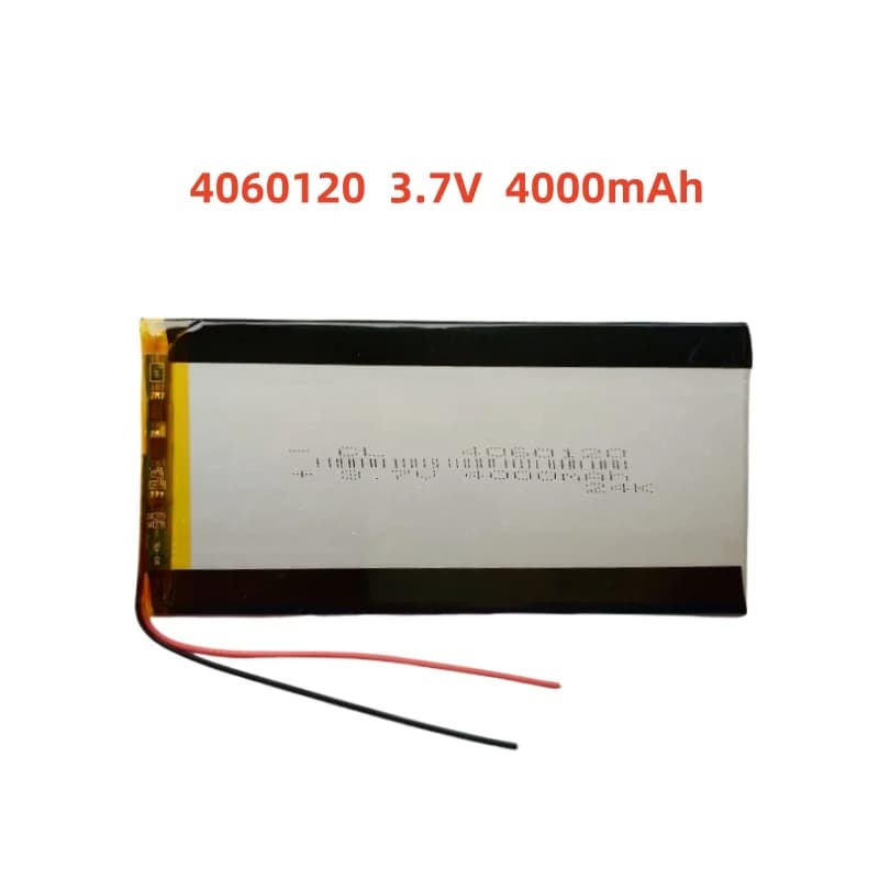 3.7 V 4060120 4000 mAh ai polimeri di litio Lipo batterie ricaricabili per e-book Power Bank 7 "Tablet PC portatile Bluetooth
