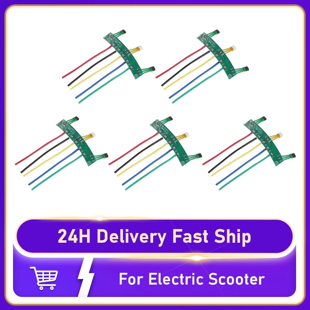 1/2/5/10PC 60 Gradi 3147 41F 213 PCB Bordo Hall Cavo del Sensore per 2 Ruote Veicoli Elettrici Motore per E-Scooter E-Bike Parte