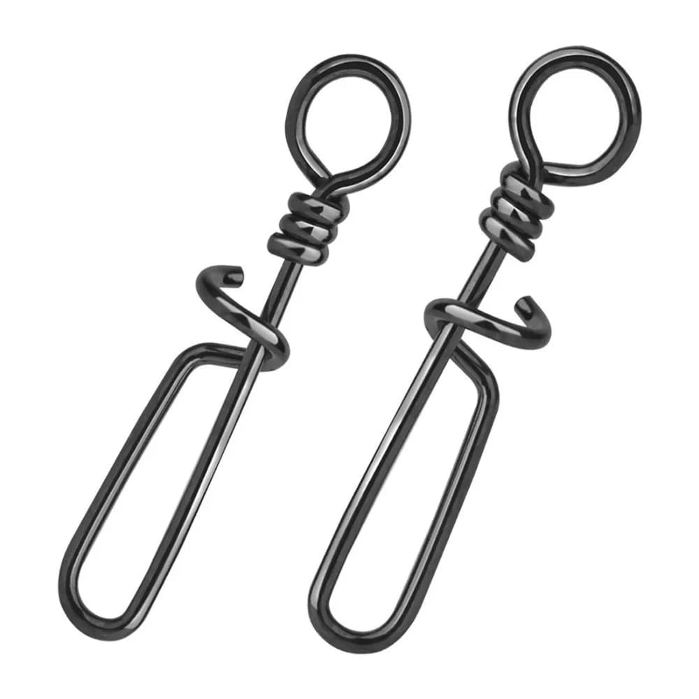 Pack of 50 Parts of Stainless Steel Coastlock Mosques, Construction Resistant, Anti-corrosion, Fast Hook Fishing Clip