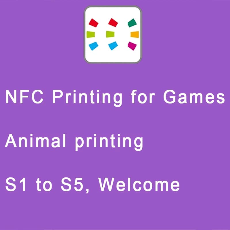 Le carte NFC funzionano per i giochi Divertimento per i giochi con dispositivi Porta personaggi in giochi