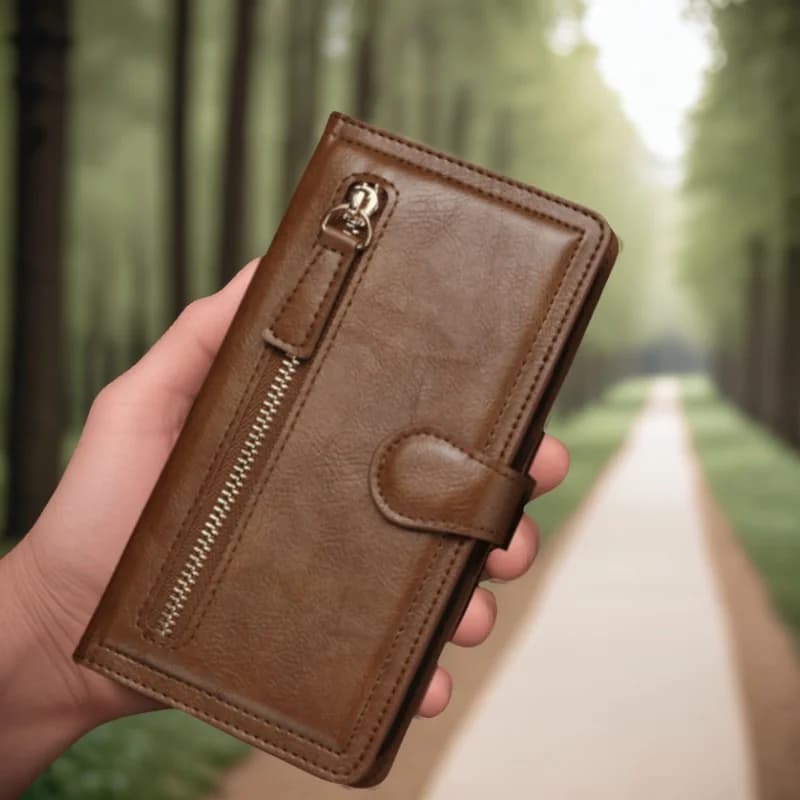 Custodia in ecopelle per Xiaomi Poco M6 Pro 4G C65 M5s M4 Pro M3 X6 X5 X4 X3 NFC F6 F5 F3 Tasca con cerniera Flip Card Cover