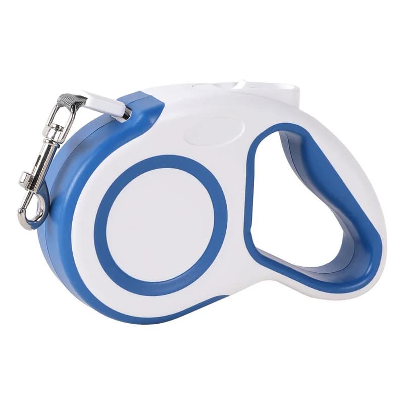 1 piece retractable pet leash plastic handle anti-escape dog leash cat outdoor leash