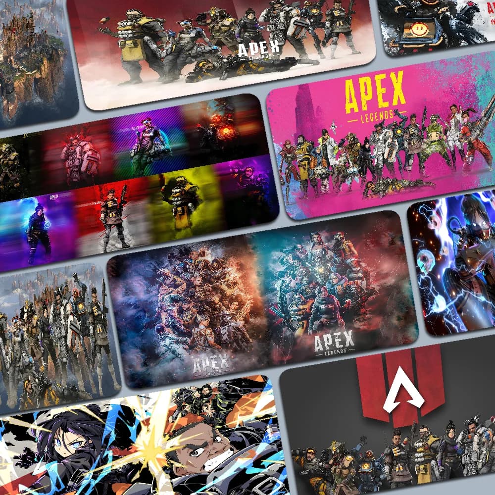 Stampa Apex Legends Mousepad Boy Pad tappetino da gioco in gomma naturale tappetino da scrivania dimensioni per Gaming World of tanks CS GO Zelda